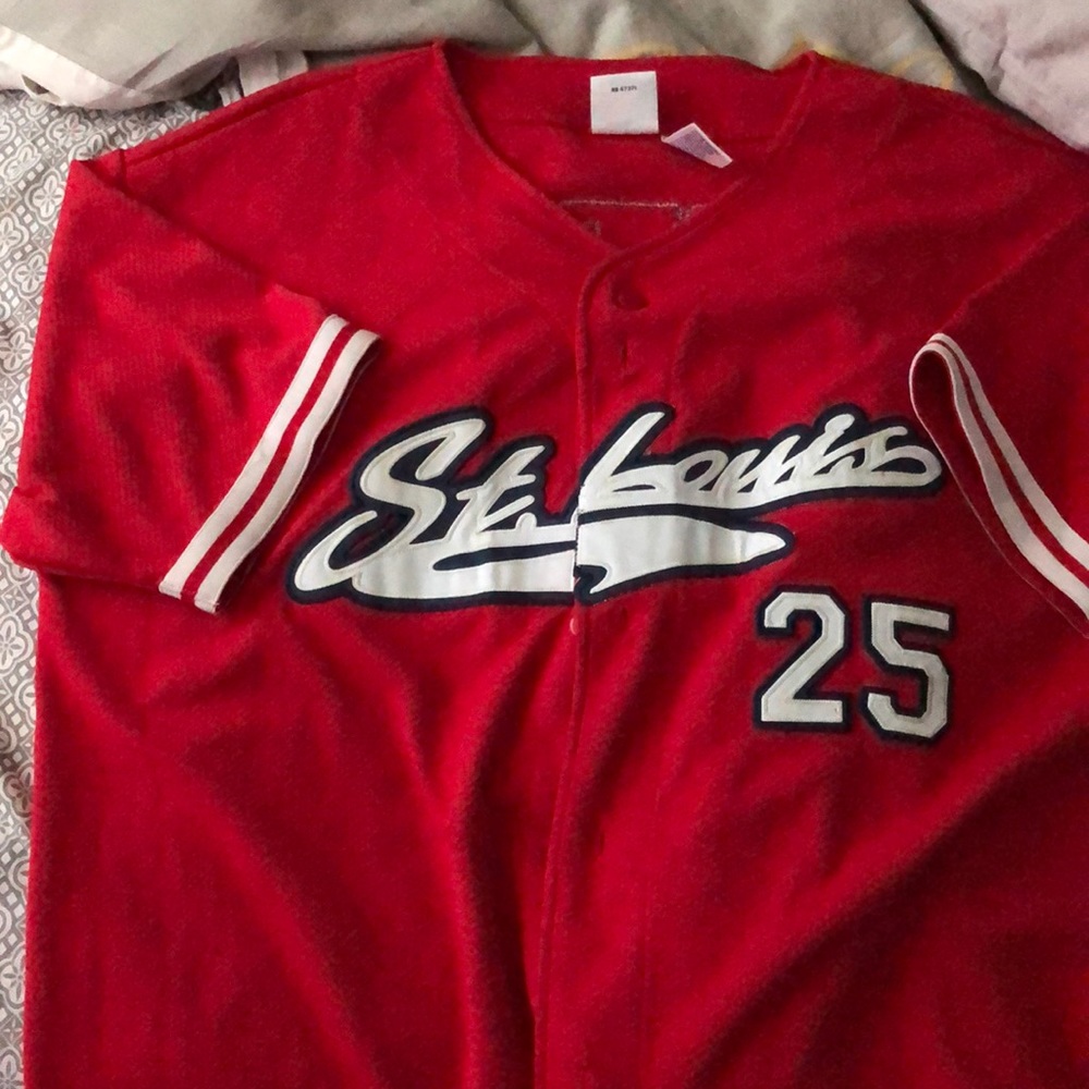 Retro St. Louis Mark McGwire Baseball Jersey